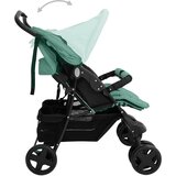  Dječja kolica za blizance zelena čelična | shoptok.hr