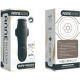  Osamljena Anne - polnilni vibracijski vakuumski masturbator (črna) | Shoptok.si