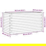  Vrtno cvetlično korito 90x40x49,5 cm trdna borovina | Shoptok.si