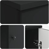  Stol Crna 142,5 x 50 x 75 cm Konstruirano drvo | shoptok.hr