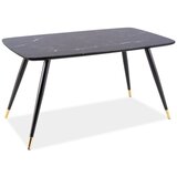 Molarem Home stol CYRYL I - MDF + staklo s efektom mramora | shoptok.hr