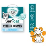 Sanicat posip Za Mačke Grudvajući Strong Clumps, Bentonit 6L, Bebi Buder Cene