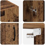 Ormarić za pohranu Zidne Staro drvo 69,5 x 34 x 90 cm | shoptok.hr