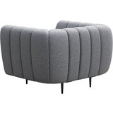 Ghado Svetlo siv fotelj Shel – | Shoptok.si
