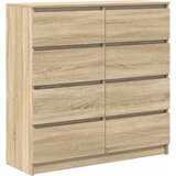  Komoda boja hrasta sonome 100x35x99 cm od konstruiranog drva | shoptok.hr