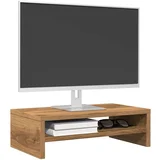 vidaXL Stojalo za monitor Artisan Oak 42x24x13 cm iz inženirskega lesa