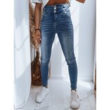 DStreet Spodnie damskie jeansowe TATI ciemnoniebieskie | Shoptok.si