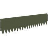  Ograda oko Travnjaka 20 pcs 103 x 25 cm Čelik Maslinastozelena | shoptok.hr