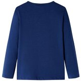  Dječja majica dugih rukava modra 116 | shoptok.hr