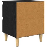 vidaXL Ormarić za krevet Crni hrast 40 x 35 x 50 cm Konstruirano drvo | shoptok.hr