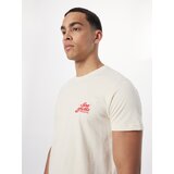Iriedaily Majica 'Spa Ghetti' brusnica / bela / naravno bela | Shoptok.si