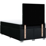  Krevet box spring s madracem crni 120 x 190 cm od tkanine | shoptok.hr