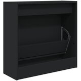 Ormarić za cipele crni 60 x 21 x 57 cm od konstruiranog drva | shoptok.hr