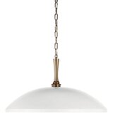  Kichler KL-DELAROSA-P-WH - Luster na lancu DELAROSA 1xE27/60W/230V bela/mesing | Eponuda.com