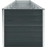  Povišena vrtna gredica pocinčani čelik 480x80x77 cm antracit | shoptok.hr