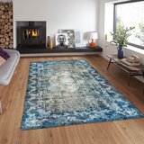 Conceptum Hypnose Tepih Cg140, Pravougaoni, 100 x 140 cm, Plavi | Eponuda.ba