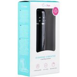 EasyToys Diamond Curved - vibrator z mini palico (črn) | Shoptok.si