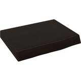  Zidna polica tamnosmeđa 40x30x(2-6) cm od obrađene hrastovine | shoptok.hr