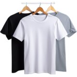 GLT Unisex majice kratkih rukava, 3 komada, Bela, crna i siva | Eponuda.com