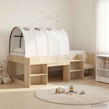  Krevet s Tunnels 3 kom. Hrast sonoma i bijela Konstruirano drvo | shoptok.hr