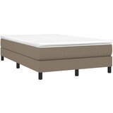  Okvir za krevet s oprugom smeđesivi 120 x 200 cm od tkanine | shoptok.hr