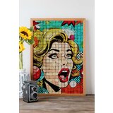 Wallity uramljena slika Popmosaıc29, 33x48 cm | ePonuda.com