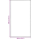  Dodatak za šator Plavo-siva Poliester 200 x 400 cm Sklopivo | shoptok.hr