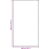  Preproga za šotor Modra in siva 400 x 200 cm Polietilen, (5000278608) | Shoptok.si
