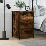 vidaXL Noćni ormarić boja hrasta 40 x 36 x 60 cm od konstruiranog drva | shoptok.hr