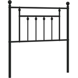  Metalno zamjensko uzglavlje crno 80 cm | Eponuda.ba