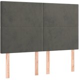  Okvir kreveta bez madraca tamnosivi 140 x 200 cm baršunasti | shoptok.hr