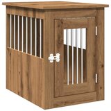 vidaXL Boks za psa artisan hrast 45x62x59 cm inženirski les | Shoptok.si