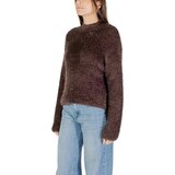 Only ONLLULU LS RIB HIGHNECK CC KNT 15350651 Smeđa | shoptok.hr