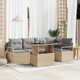  Sjedeća garnitura za vrt 6 kom. 5-Broj sjedala | shoptok.hr