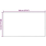  Za šator svijetlozeleni 400 x 700 cm HDPE | shoptok.hr