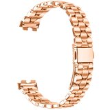 INF združljiv z huawei band 8/9/10: eleganten jeklen biserni zapestnica pinkgold, (5000116470) | Shoptok.si