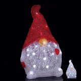 Ad trend Novoletni škrat z 30 led lučkami 16x13xh28cm / več barv / akril, (20840647) Cene