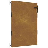vidaXL Vrtna vrata 85 x 125 cm od čelika COR-TEN | shoptok.hr