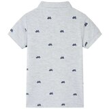  Dječja polo majica siva prošarana 116 | shoptok.hr