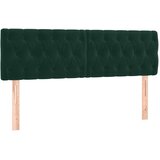  Krevet s oprugama i madracem tamnozeleni 140x190 cm baršunasti | shoptok.hr