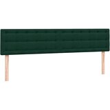 Box Spring krevet s madracem tamno zeleni 180x220 cm baršun | Eponuda.ba