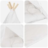  Kućica za ljubimce s jastukom Bijela 50 x 50 x 60 cm Poliester | shoptok.hr