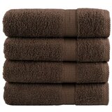 vidaXL Premium brisače 4 kosi rjava 70x140 cm 600 g/m2 100 % bombaž Cene