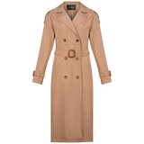 Dewberry Z6737 LADIES TRENCH COAT-OPEN CAMEL | Shoptok.si
