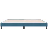  Okvir kreveta bez madraca tamnoplavi 180x210 cm baršun | shoptok.hr