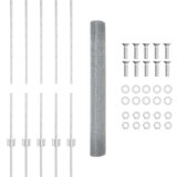 vidaXL Set ograde od kokošje žice Set od 2 Pocinčani čelik 10 x 1 m | shoptok.hr