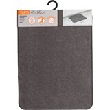 Luance kuhinjski tepih Hexagone 45x60 cm, baršun/poliester, tamno siva | shoptok.hr