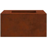  Kamin Smeđa 60 x 60 x 30 cm Čelik otporan na vremenske uvjete | shoptok.hr