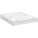  Pješčanik od jelovine bijeli 95 x 90 x 15 cm | shoptok.hr