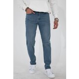 Dewberry 23648 Regular Fit Stretchy Hlt Denim Mens Jeans-BLUE | shoptok.hr